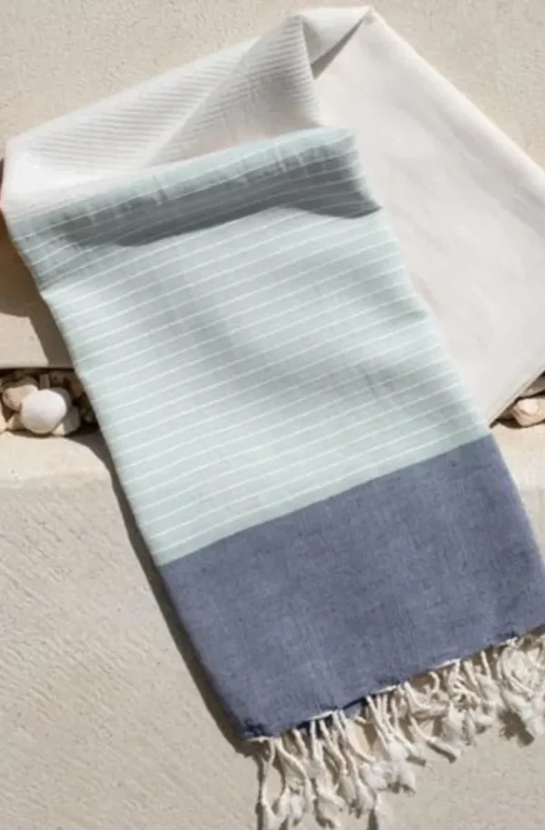 JOI LIVING - Sky Handdukssarong Navy Dew Discount