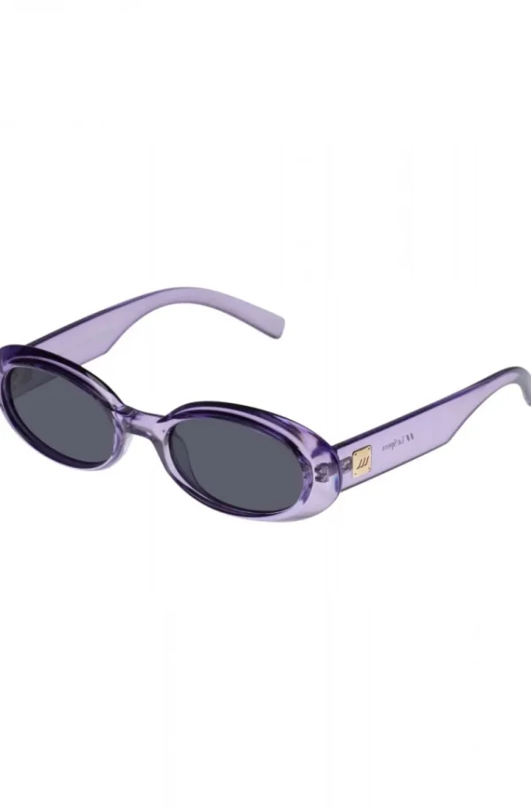 LE SPECS LeSpecs - Limited Edition Slim Oval Work It Amethyst New