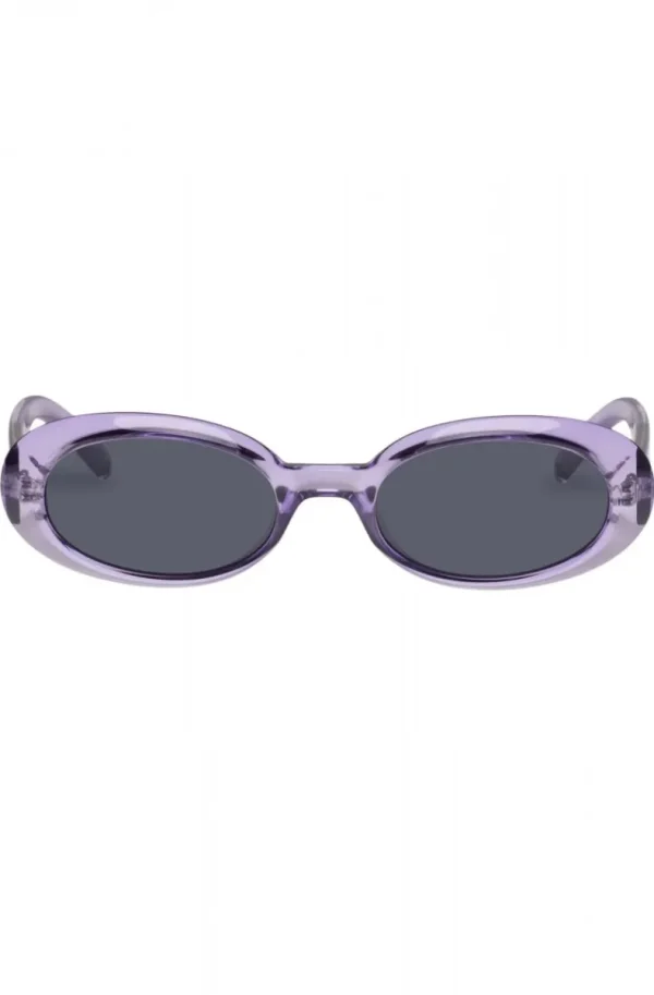 LE SPECS LeSpecs - Limited Edition Slim Oval Work It Amethyst New