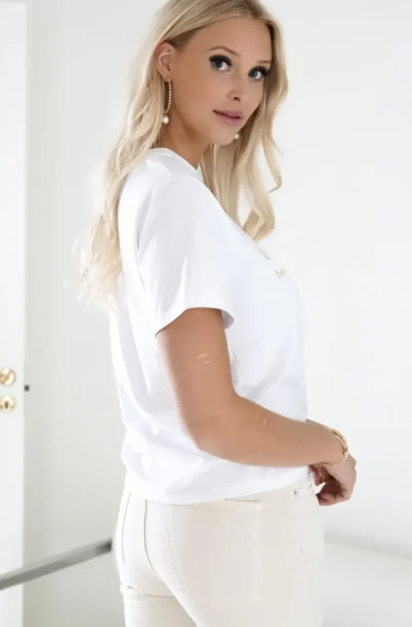 MILK ATELIER - Bardot Cropped - Ecru New