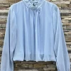 MIXED BRANDS - Anielly Blouse 0219 - Light Blue Discount