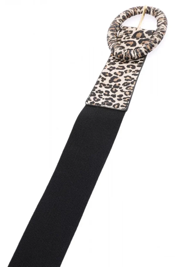 MIXED BRANDS - Animal Print Belt Leo - Beige Outlet