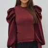MIXED BRANDS - Ayo Top 5896 - Burgundy New