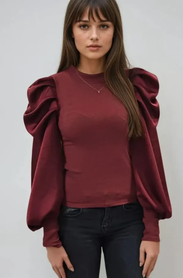 MIXED BRANDS - Ayo Top 5896 - Burgundy New