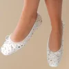 MIXED BRANDS - Ballerina with studs 2501 - Beige Outlet