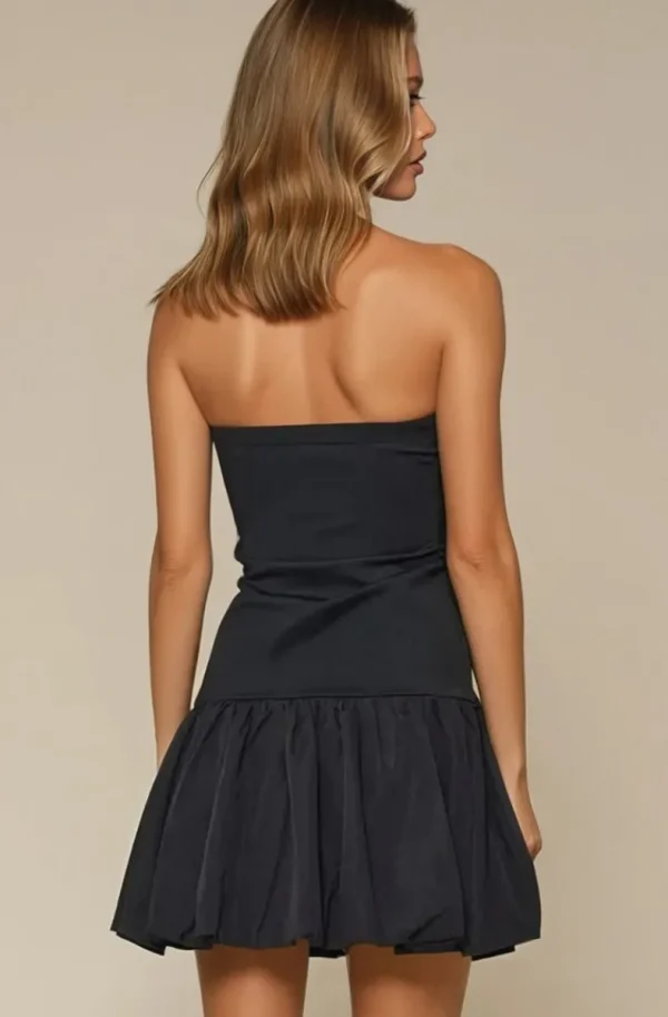 MIXED BRANDS - Ballon Dress 2595 - Black Hot