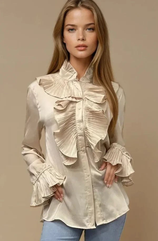 MIXED BRANDS - Blouse 9603 - Champagne Best