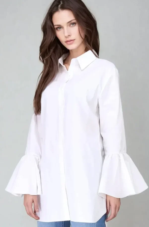 MIXED BRANDS - Blouse 8063 - White Online