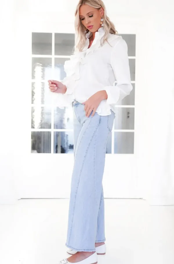 MIXED BRANDS - Blouse 9603 - White Online