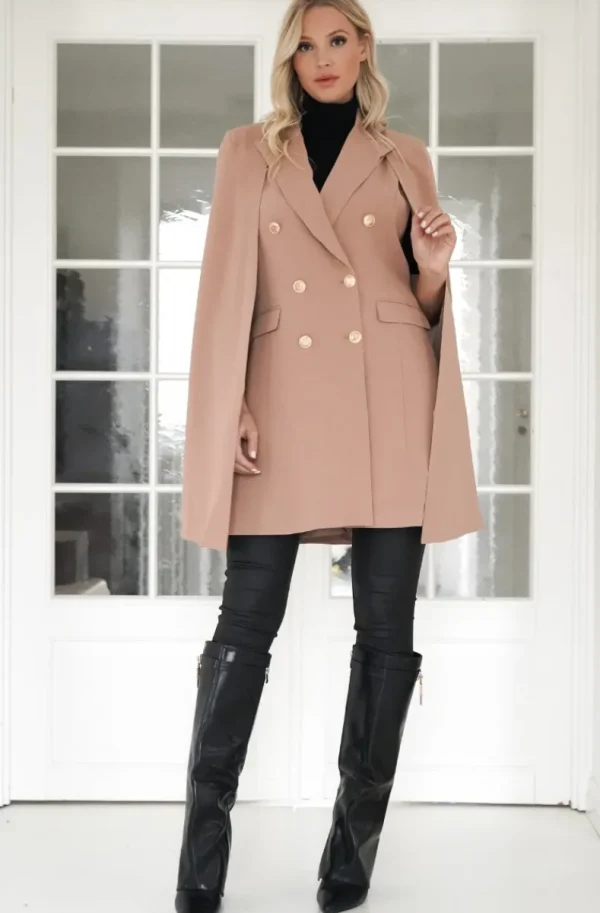MIXED BRANDS - Cape Kavaj/Klänning1823 - Taupe New