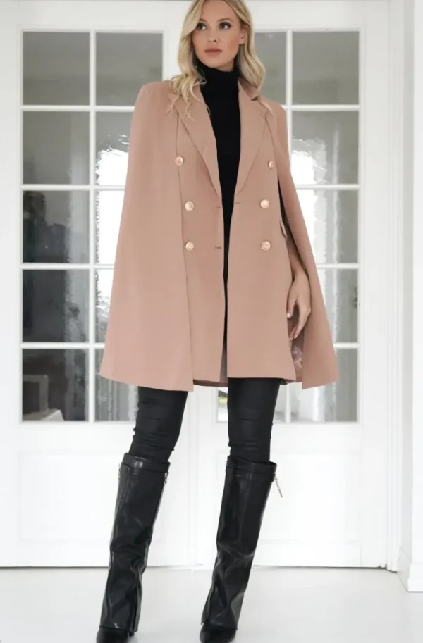 MIXED BRANDS - Cape Kavaj/Klänning1823 - Taupe New