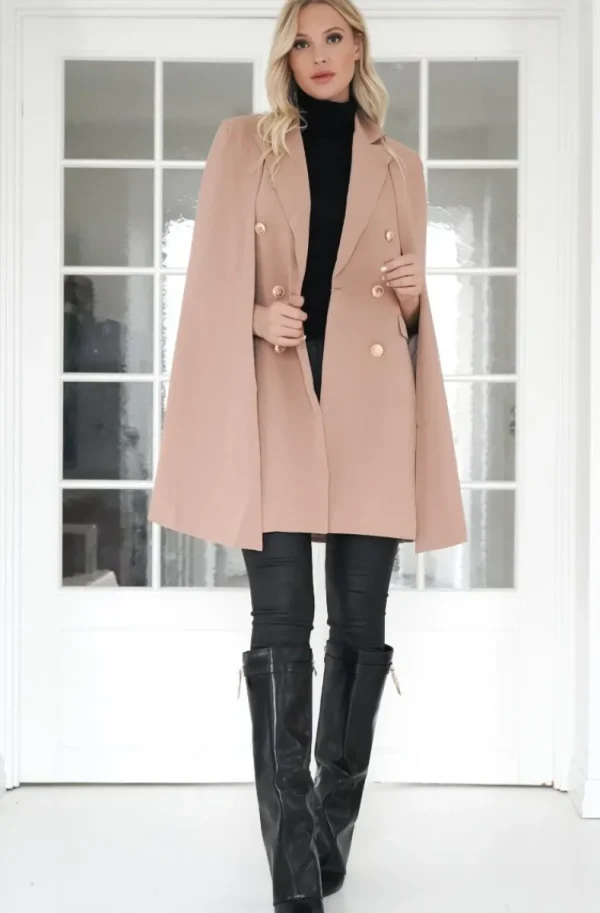 MIXED BRANDS - Cape Kavaj/Klänning1823 - Taupe New