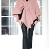 MIXED BRANDS - Cape with knot - Pastel Pink New