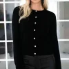 MIXED BRANDS - Cardigan 8077 - Black Outlet
