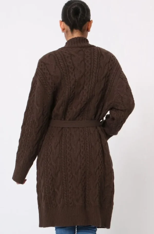 MIXED BRANDS - Cardigan 2319 - Brown Clearance