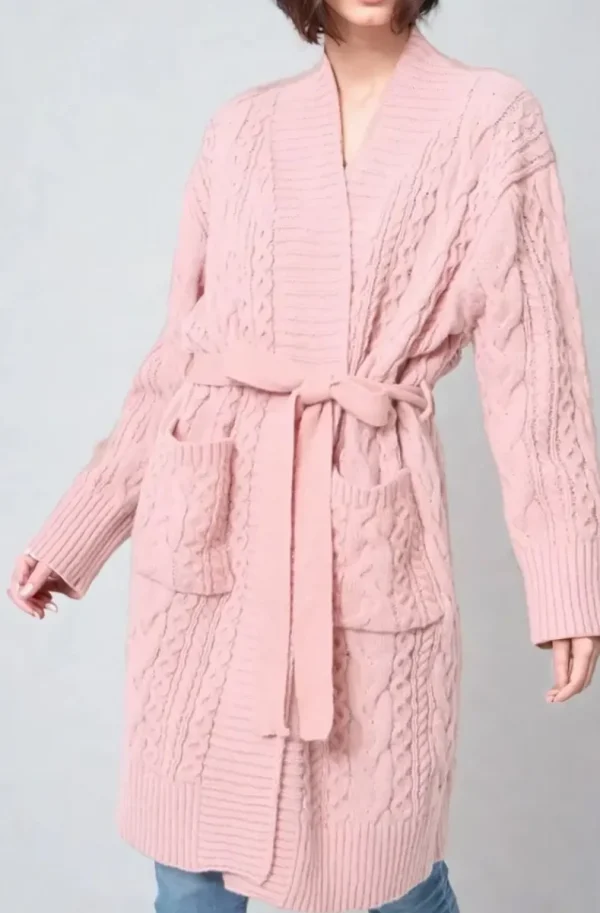 MIXED BRANDS - Cardigan 2319 - Pink Outlet