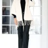 MIXED BRANDS - Cardigan with Fringes - Ivory Best