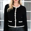 MIXED BRANDS - Chanel Style Cardigan - 6186 - Black Online