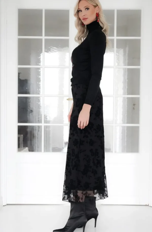 MIXED BRANDS - Christmas top with glass AZ301 - Black Online