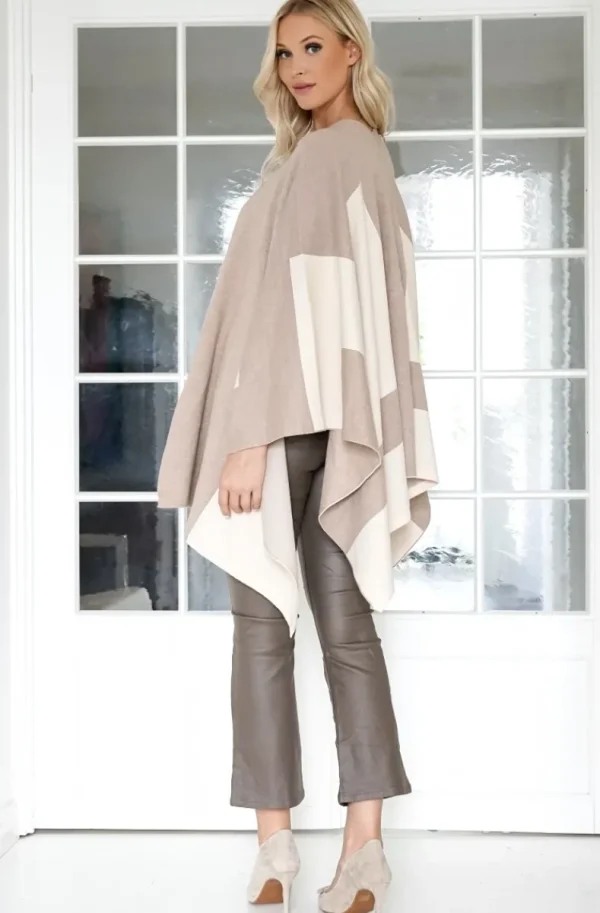 MIXED BRANDS - Coated pant Flare 6866 - Beige Online