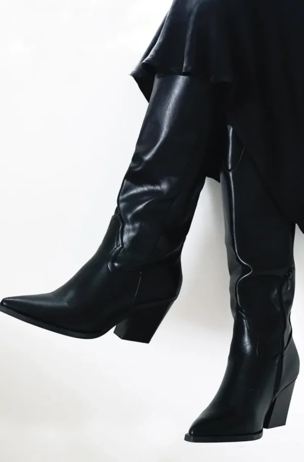 MIXED BRANDS - Cowboyboots High 7600 - Black Hot