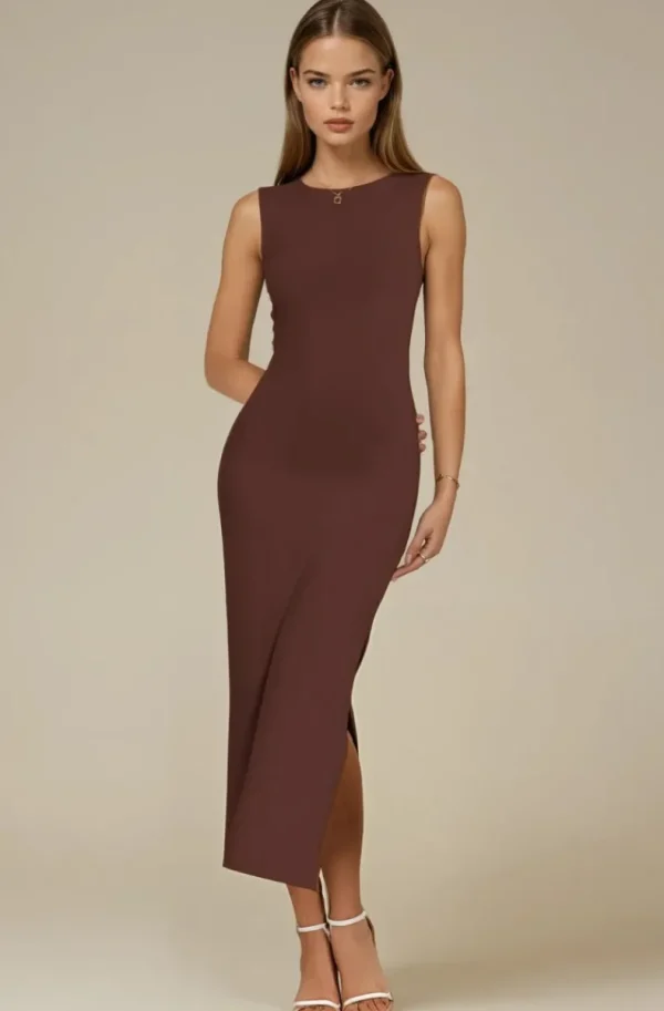 MIXED BRANDS - Dress 1381 - Choco Clearance