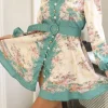 MIXED BRANDS - Dress W20430 Green Fashion