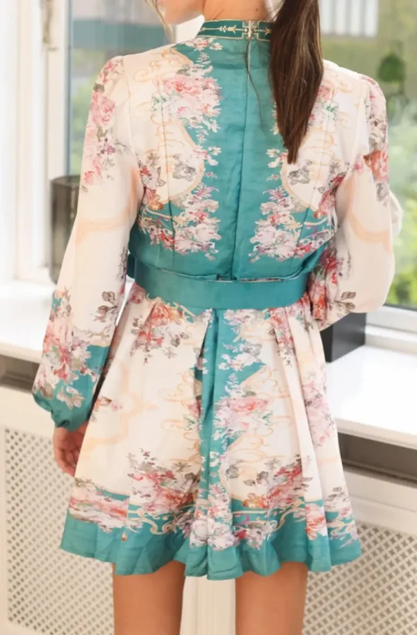 MIXED BRANDS - Dress W20430 Green Fashion