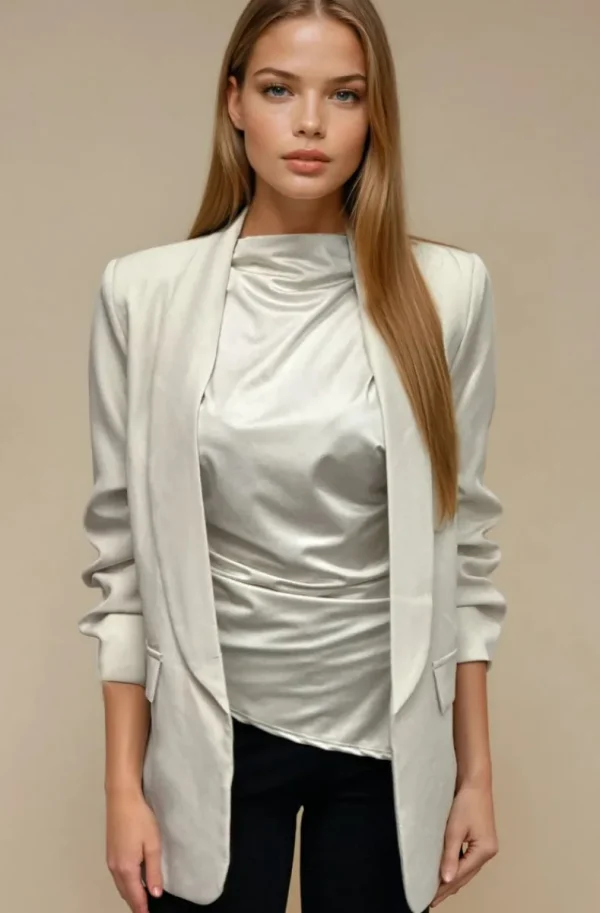 MIXED BRANDS - Emelie Blazer 22321 - Beige Sale