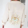MIXED BRANDS - Eye shirt 6622 - Sand Fashion