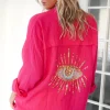 MIXED BRANDS - Eye shirt 6622 - Fuchsia Outlet
