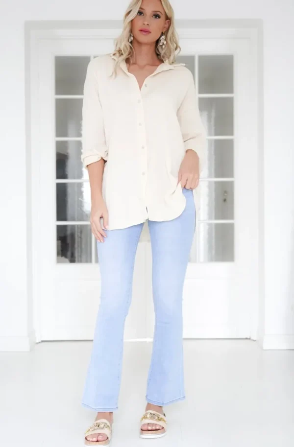 MIXED BRANDS - Eye shirt 6622 - Sand Fashion