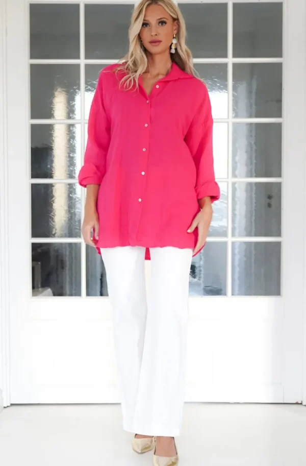 MIXED BRANDS - Eye shirt 6622 - Fuchsia Outlet