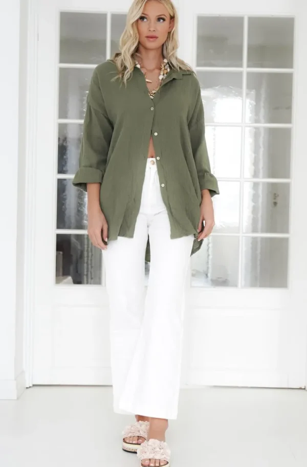 MIXED BRANDS - Eye shirt 6622 - Khaki Clearance