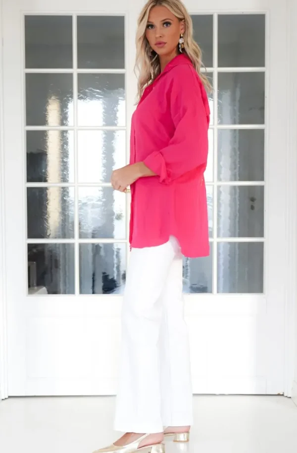 MIXED BRANDS - Eye shirt 6622 - Fuchsia Outlet
