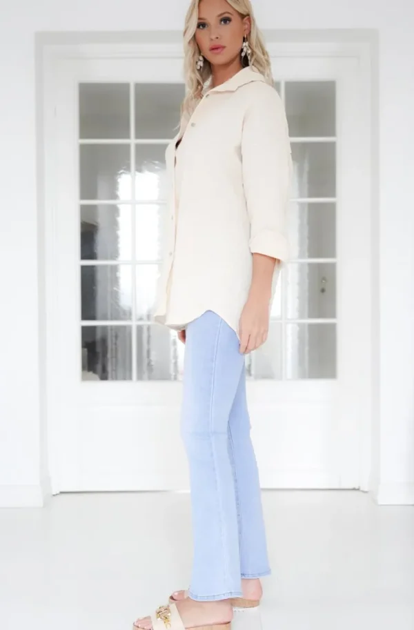 MIXED BRANDS - Eye shirt 6622 - Sand Fashion
