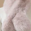MIXED BRANDS - Fake fur Scarf MZ01 - Pink Online
