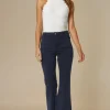 MIXED BRANDS - Flare pant with pockets 1542 - Blue Hot