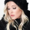 MIXED BRANDS - Head Band Faux Fur 4820 - Black New