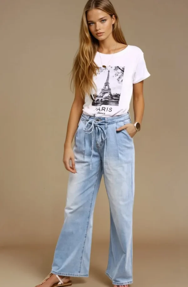 MIXED BRANDS - Jeans Z028 - Light Blue Sale