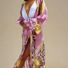MIXED BRANDS - Kimono 9545 - Violet Fashion