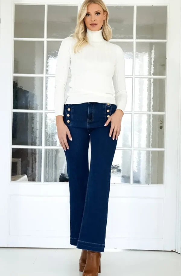 MIXED BRANDS - Knitted Turtleneck - White Hot