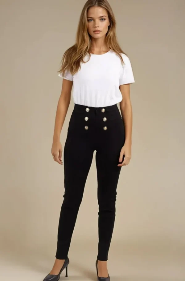 MIXED BRANDS - Leggings 3211 - Black New