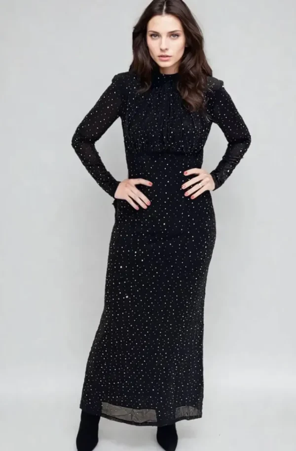 MIXED BRANDS - Maxi dress 23310 - Black Outlet