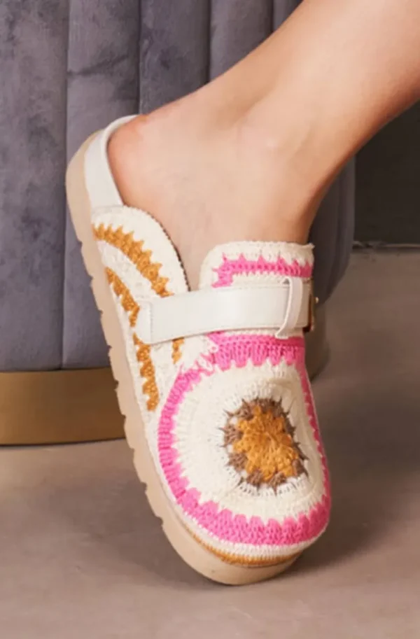 MIXED BRANDS - Mules 2211 - White Sale