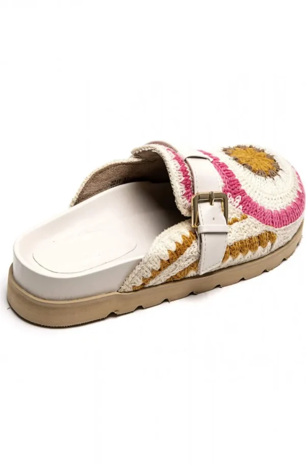 MIXED BRANDS - Mules 2211 - White Sale