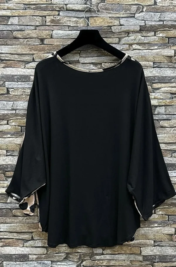 MIXED BRANDS - Polene Blouse 7889 - Champagne Leo Fashion