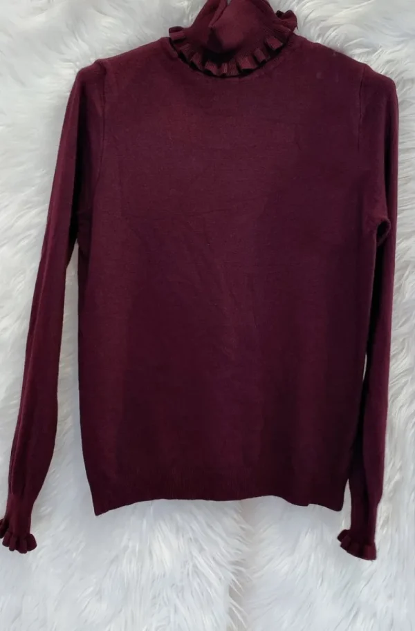 MIXED BRANDS - Polo Frill 8322 - Bordeaux Fashion