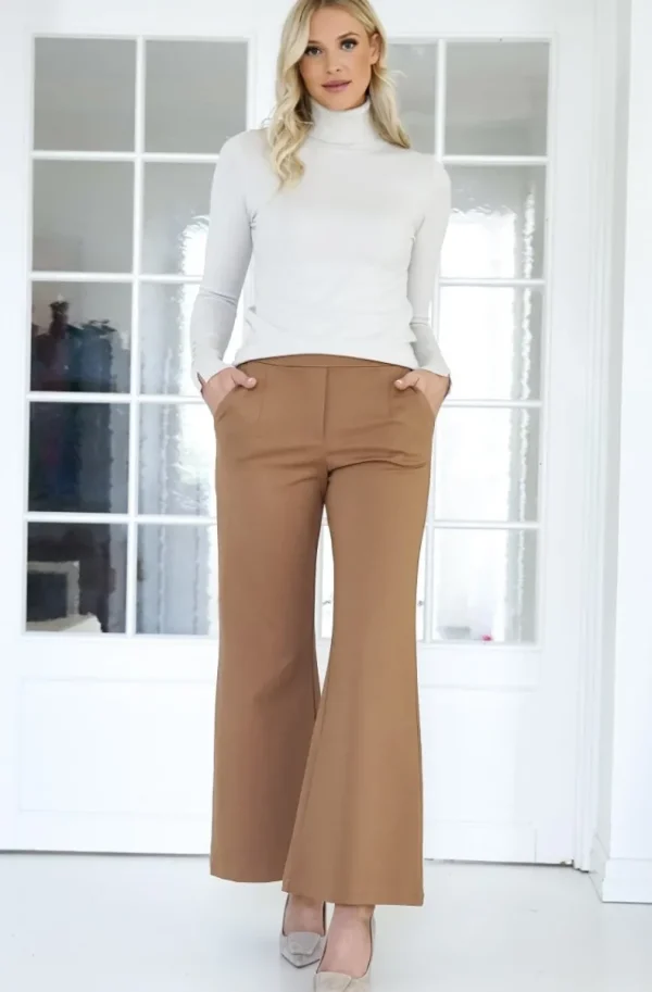MIXED BRANDS - Polo top 8029 - Beige Fashion