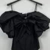 MIXED BRANDS - Shirt with Bow 34633 - Black Fashion